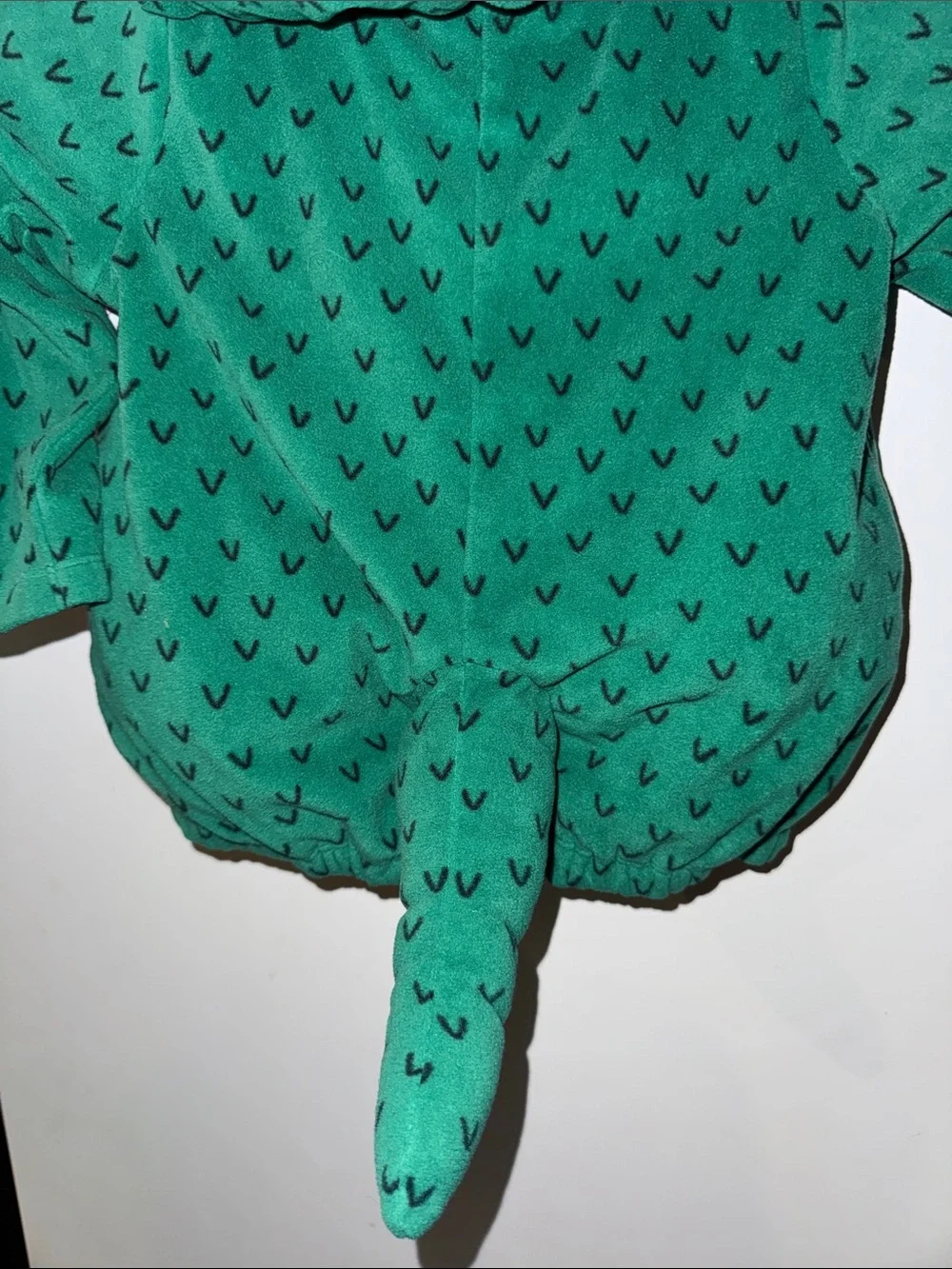 Carters Baby Dinosaur Halloween Costume 2-Pc Fleece Hoodie & Pants Green 24M - Picture 3 of 4